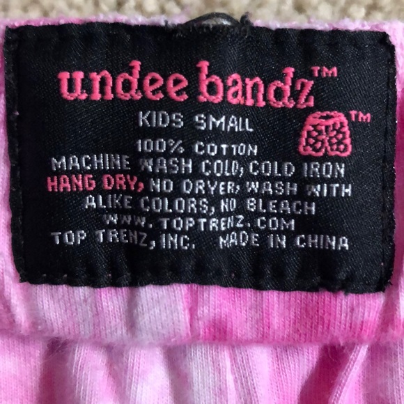 Hot pink tie dye pants - Picture 3 of 3